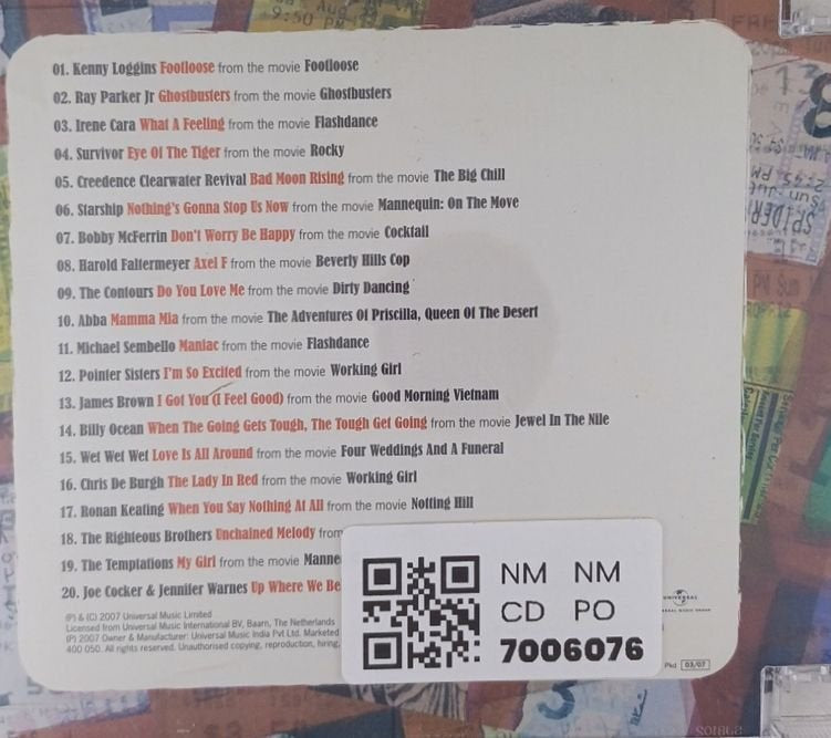 Various - #1s Movies: Great Music from the Movies (CD)
