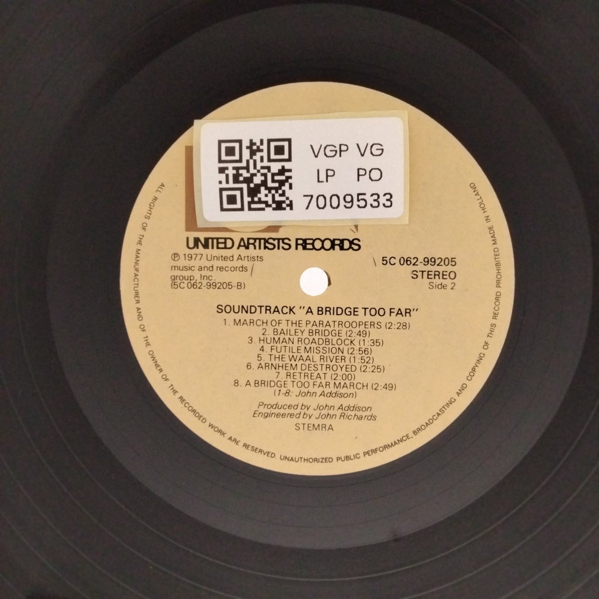 John Addison - Soundtrack "A Bridge Too Far" (Vinyl)