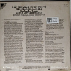 Ravi Shankar, Zubin Mehta - Shankar: Raga-Mala (Sitar Concerto No. 2) (Vinyl)