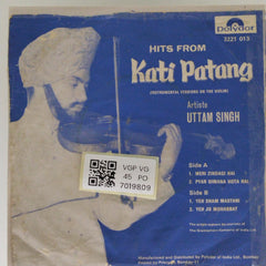 Uttam Singh - Hits from Kati Patang (45-RPM)