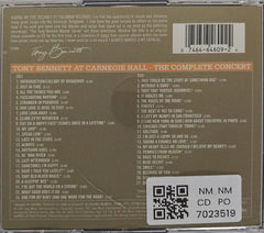 Tony Bennett - Tony Bennett at Carnegie Hall (CD) (2)