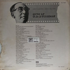 S.D. Burman - Hits Of S.D. Burman (Vinyl)