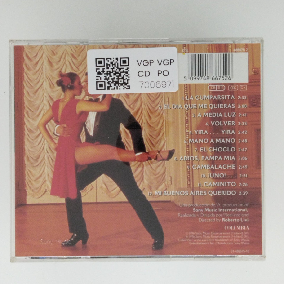 Julio Iglesias - Tango (CD)