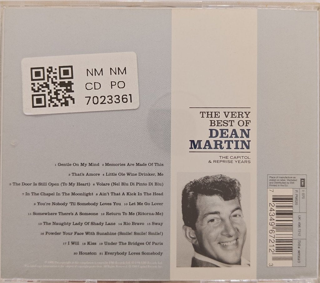Dean Martin - The Very Best of Dean Martin: The Capitol & Reprise Years (CD)