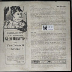 The Clebanoff Strings And Orchestra - Clebanoff Plays Songs From Great Operettas (Vinyl)
