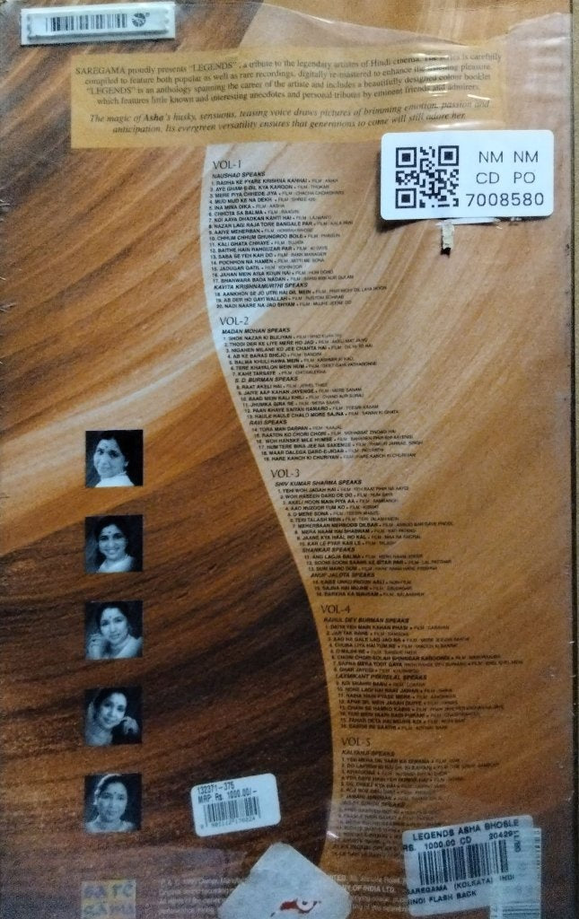 Asha Bhosle - Legends (CD) (5)