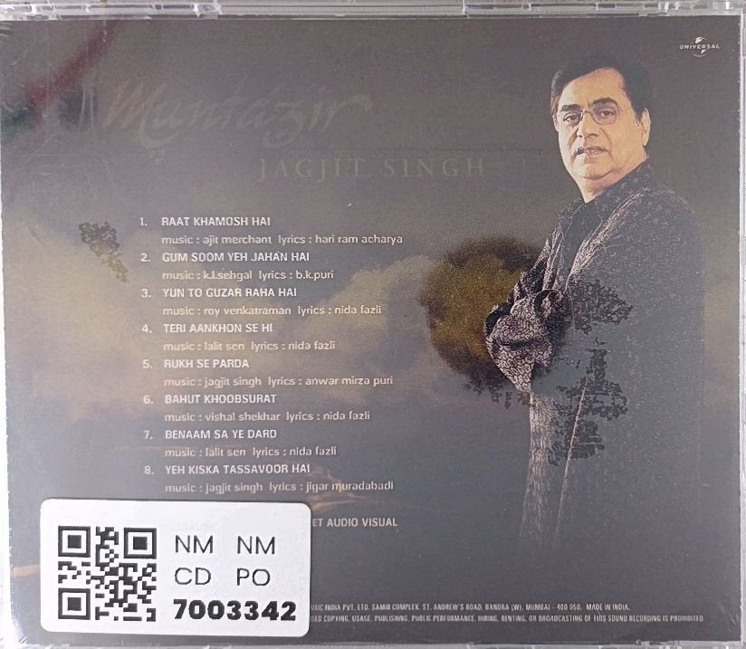 Jagjit Singh - Muntazir (CD)