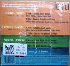 Pt. Ajay Pohankar, Pt. Rajan and Sajan Mishra, Acharya Gokul Utsav Maharaj, Pt. Ajay Chakravarty, Sanjeev Abhyankar, Gundecha Brothers - Ritu: Sounds of the Seasons (CD)