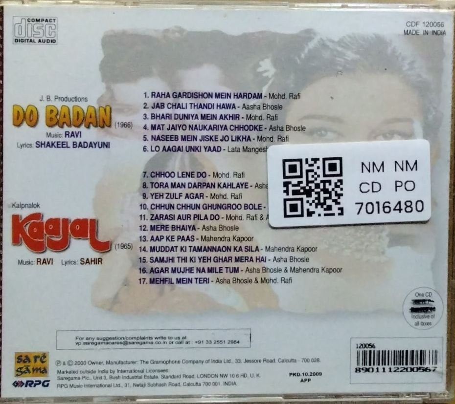 Ravi - Do Badan / Kaajal (CD)