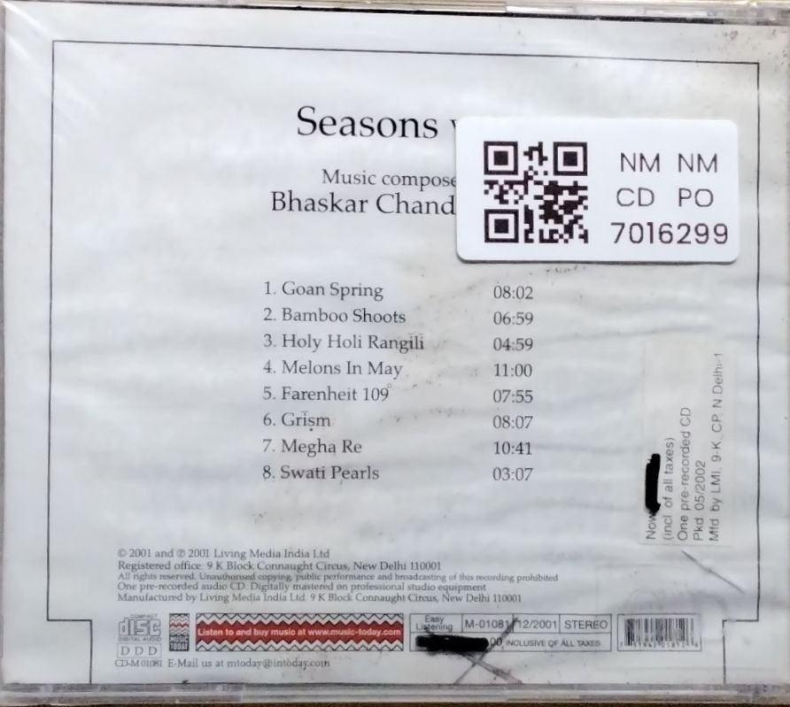Bhaskar Chandavarkar - Seasons Vol - 1 (CD)