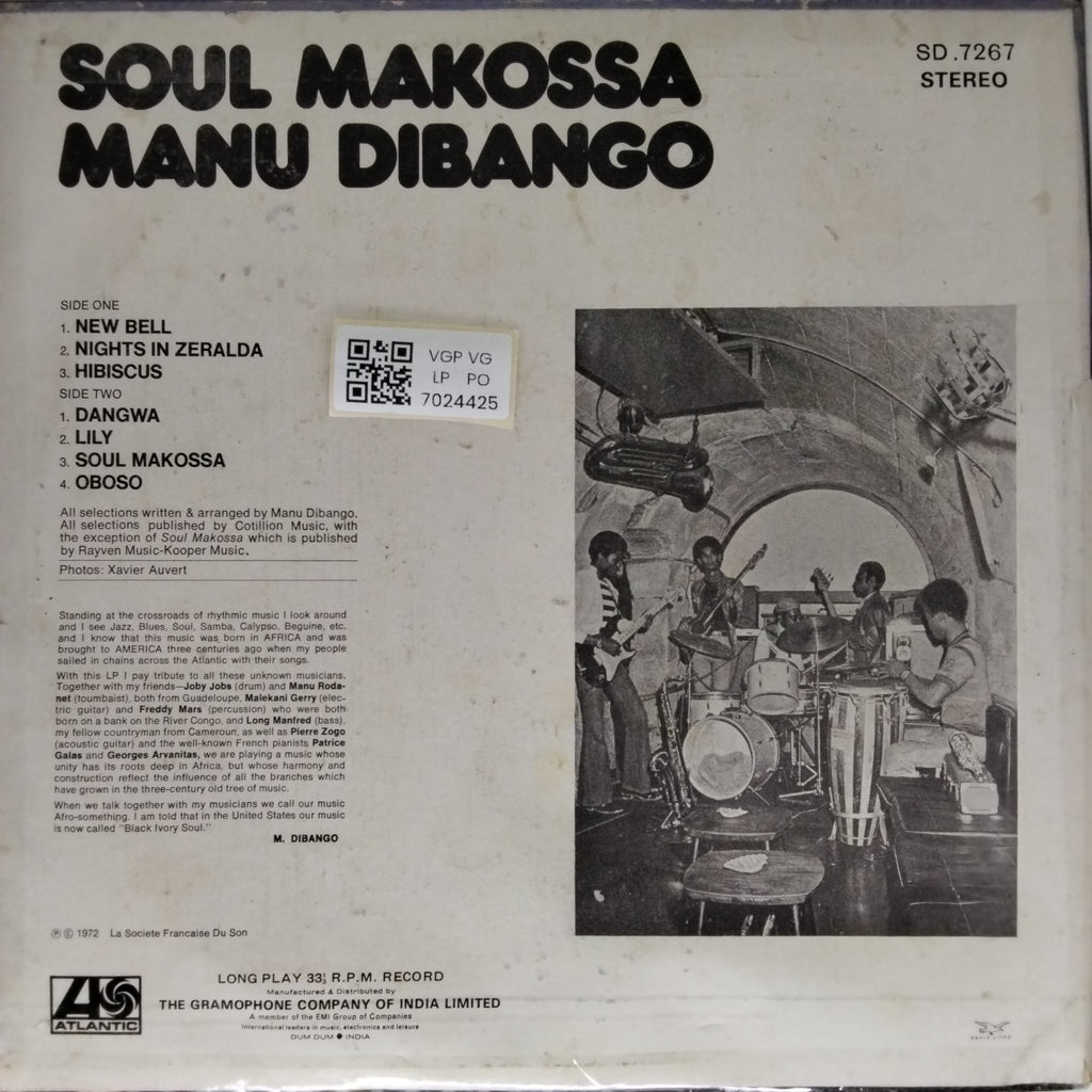 Manu Dibango - Soul Makossa (Vinyl)