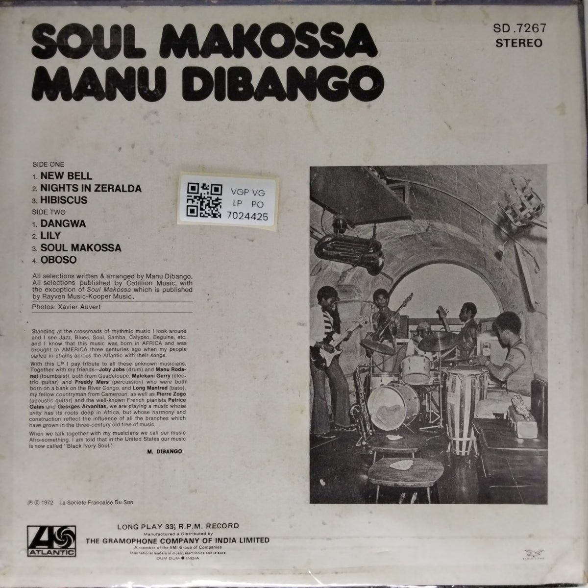 Manu Dibango - Soul Makossa (Vinyl)