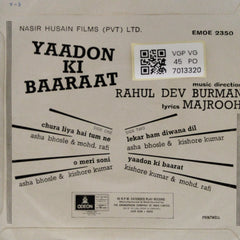 Rahul Dev Burman - Yaadon Ki Baaraat (45-RPM)