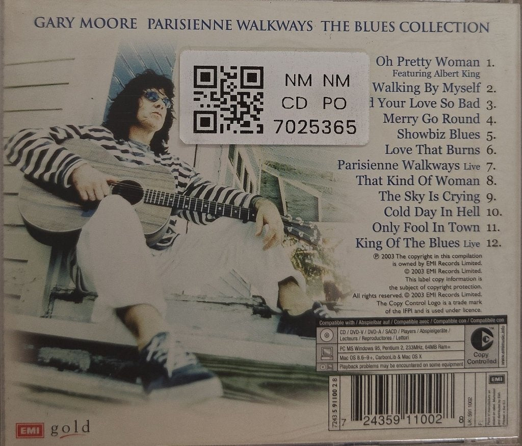 Gary Moore - Parisienne Walkways: The Blues Collection (CD)