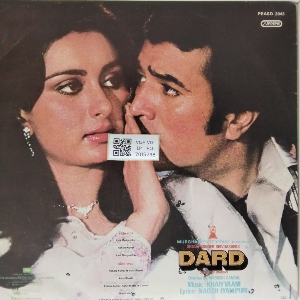 Khaiyyaam - Dard (Vinyl)