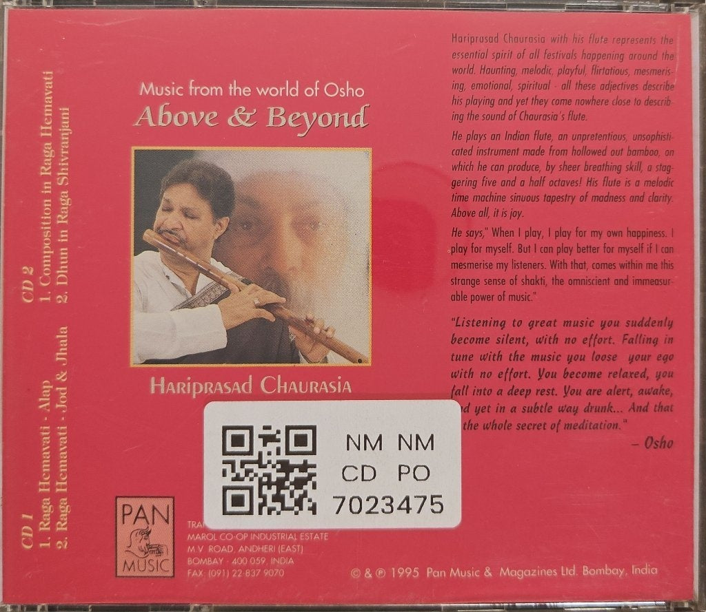 Hariprasad Chaurasia - Above & Beyond (CD)