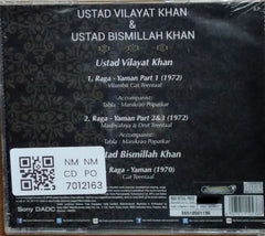 Ustad Vilayat Khan, Ustad Bismillah Khan - A Rare Treat (CD)