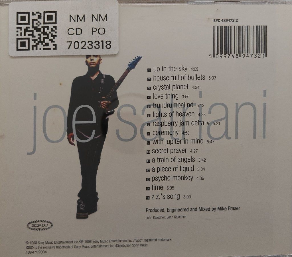 Joe Satriani - Crystal Planet (CD)