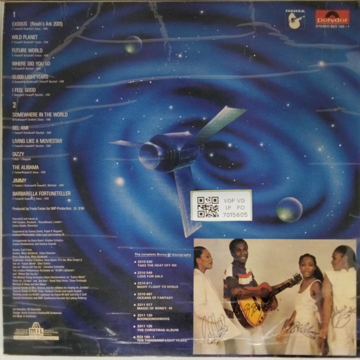 Boney M. - Ten Thousand Lightyears (Vinyl)