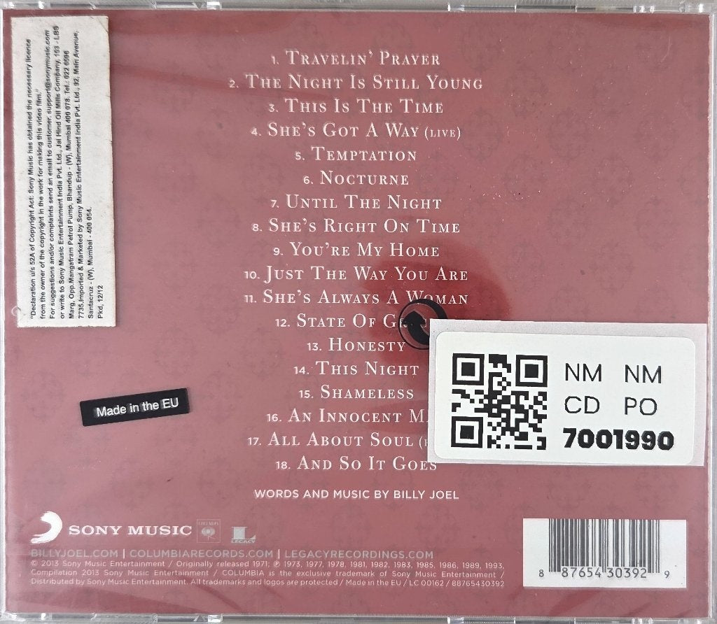 Billy Joel - She's Got a Way: Love Songs (CD)