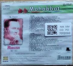 Mukesh - Mohabbat - The Romance Vol. 1 & 2 (CD) (2)