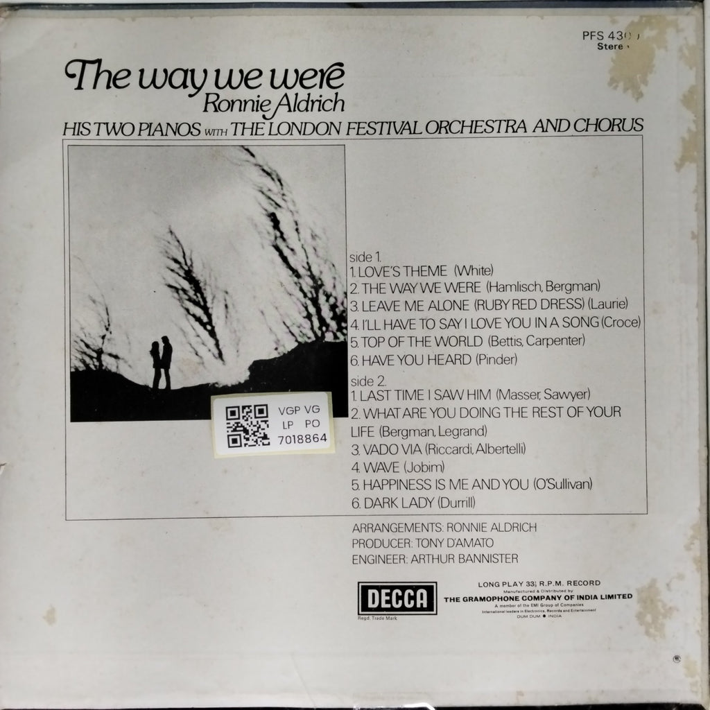 Ronnie Aldrich - The way we were (Vinyl)