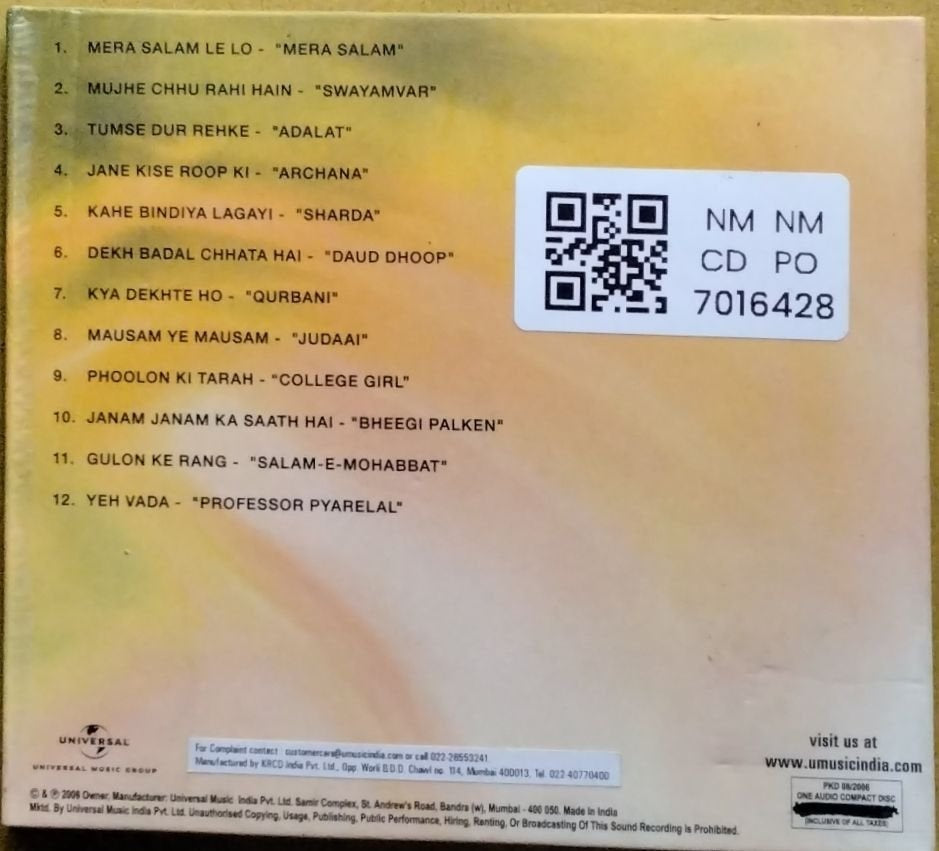 Mohd. Rafi - Mera Salam Le Lo (CD)
