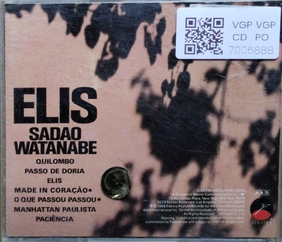 Sadao Watanabe - Elis (CD)