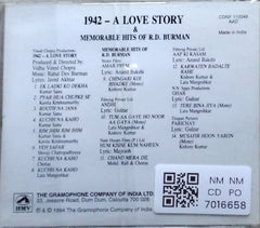 R. D. Burman - 1942 A Love Story (CD)