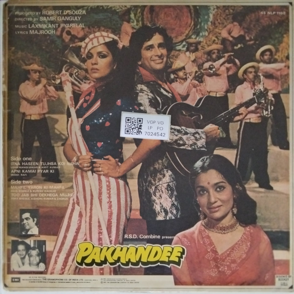 Laxmikant Pyarelal - Pakhandee (Vinyl)