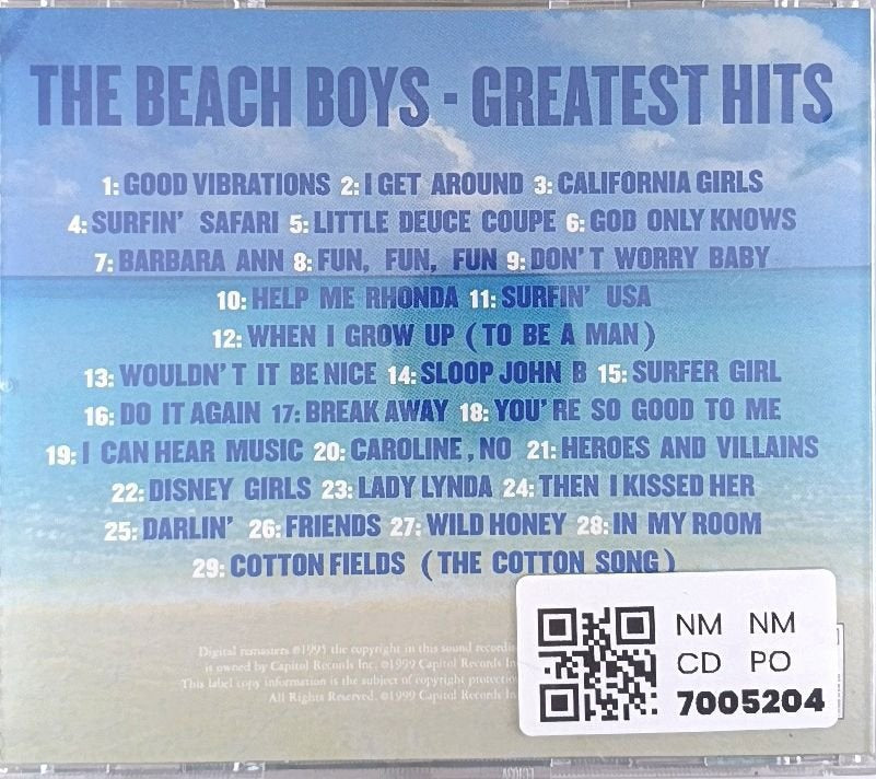The Beach Boys - Greatest Hits (CD)