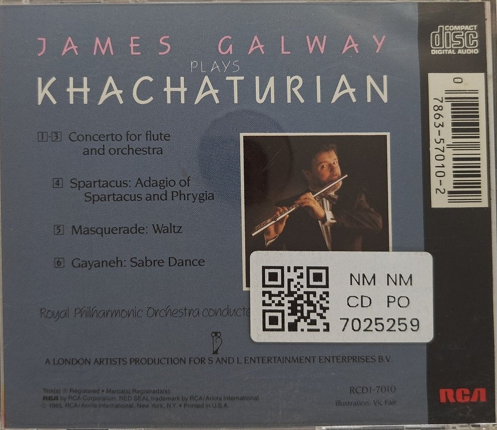 James Galway - Plays Khachaturian (CD)