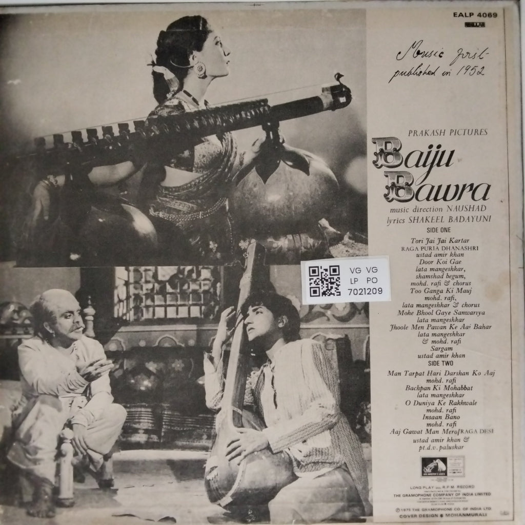 Naushad - Baiju Bawra (Vinyl)