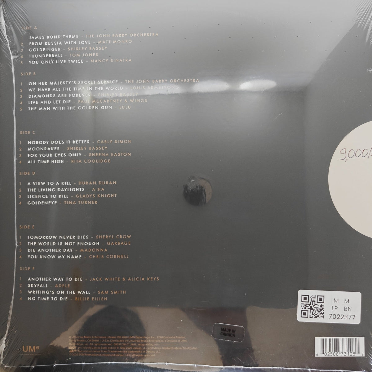 James Bond- The Best of Bond (Vinyl) (3)