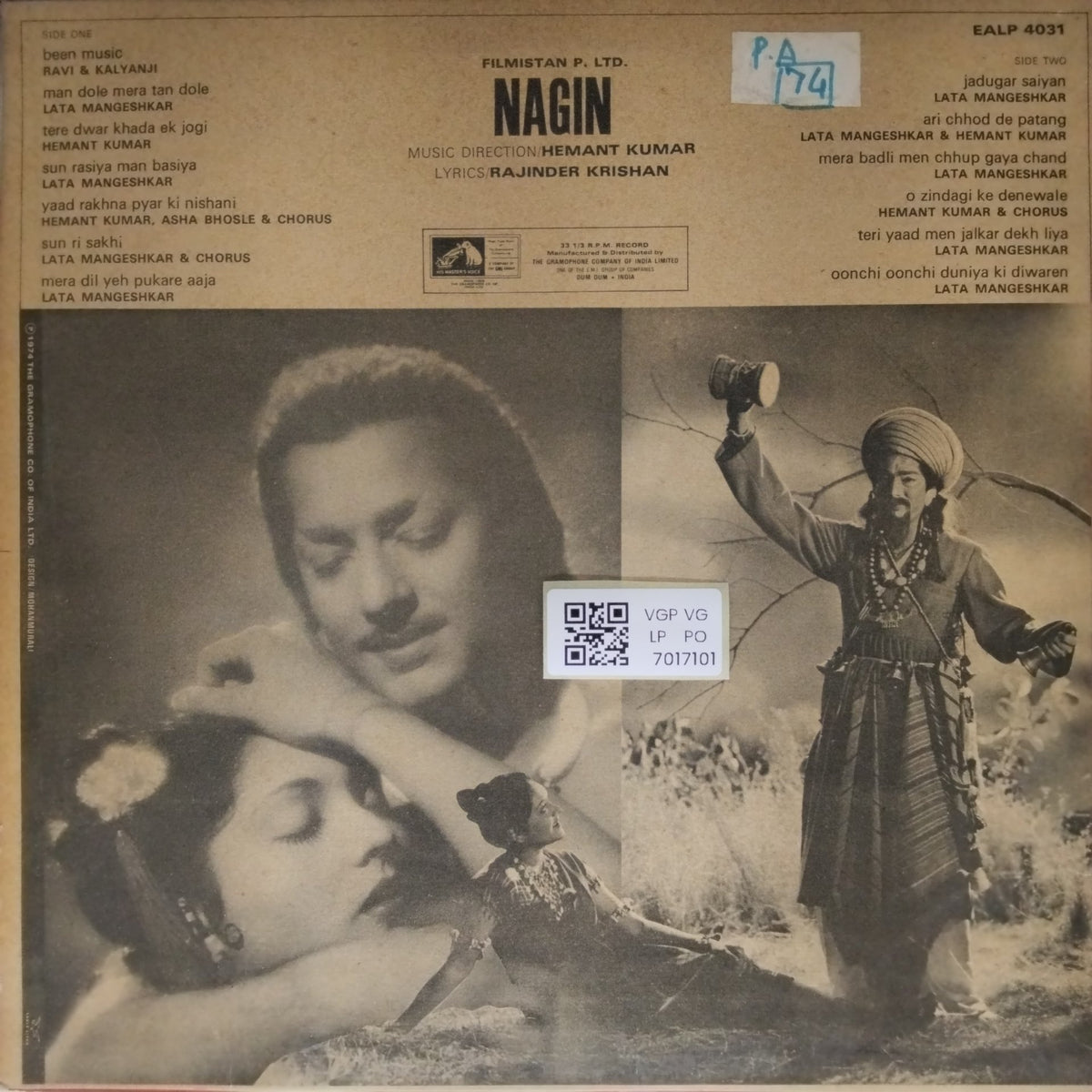 Hemant Kumar - Nagin (Vinyl)