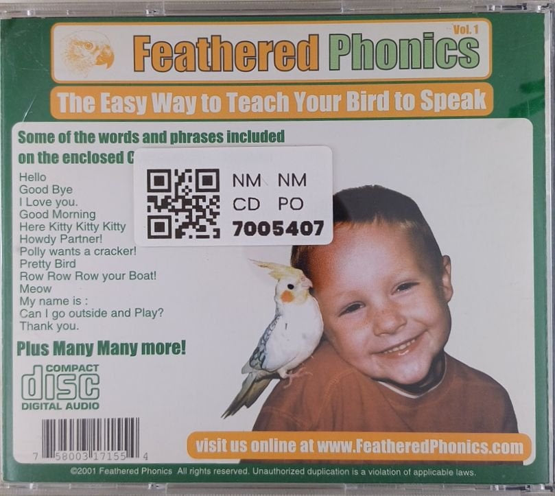 Educational - Feathered Phonics Vol. 1 (CD)