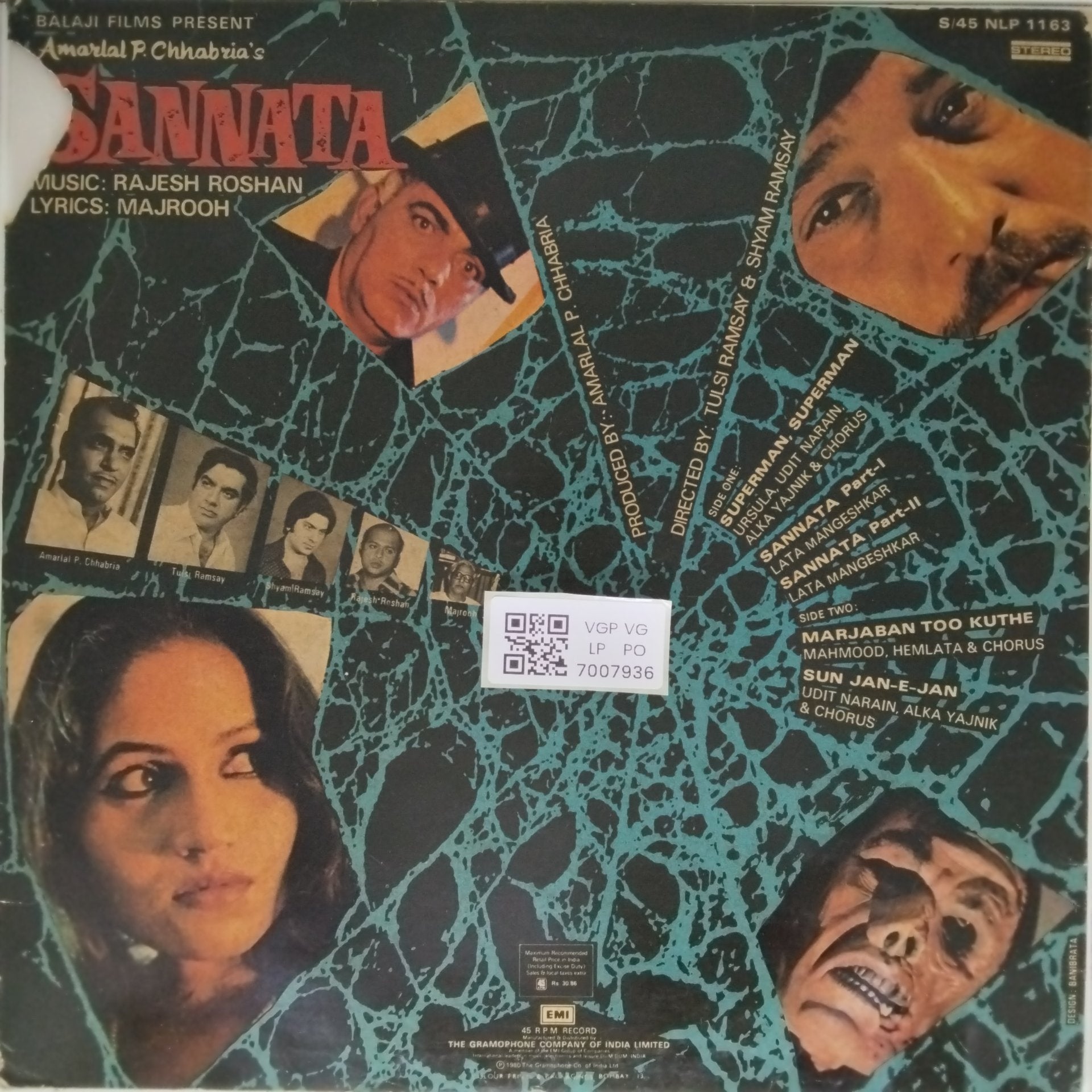 Rajesh Roshan - Sannata (Vinyl)