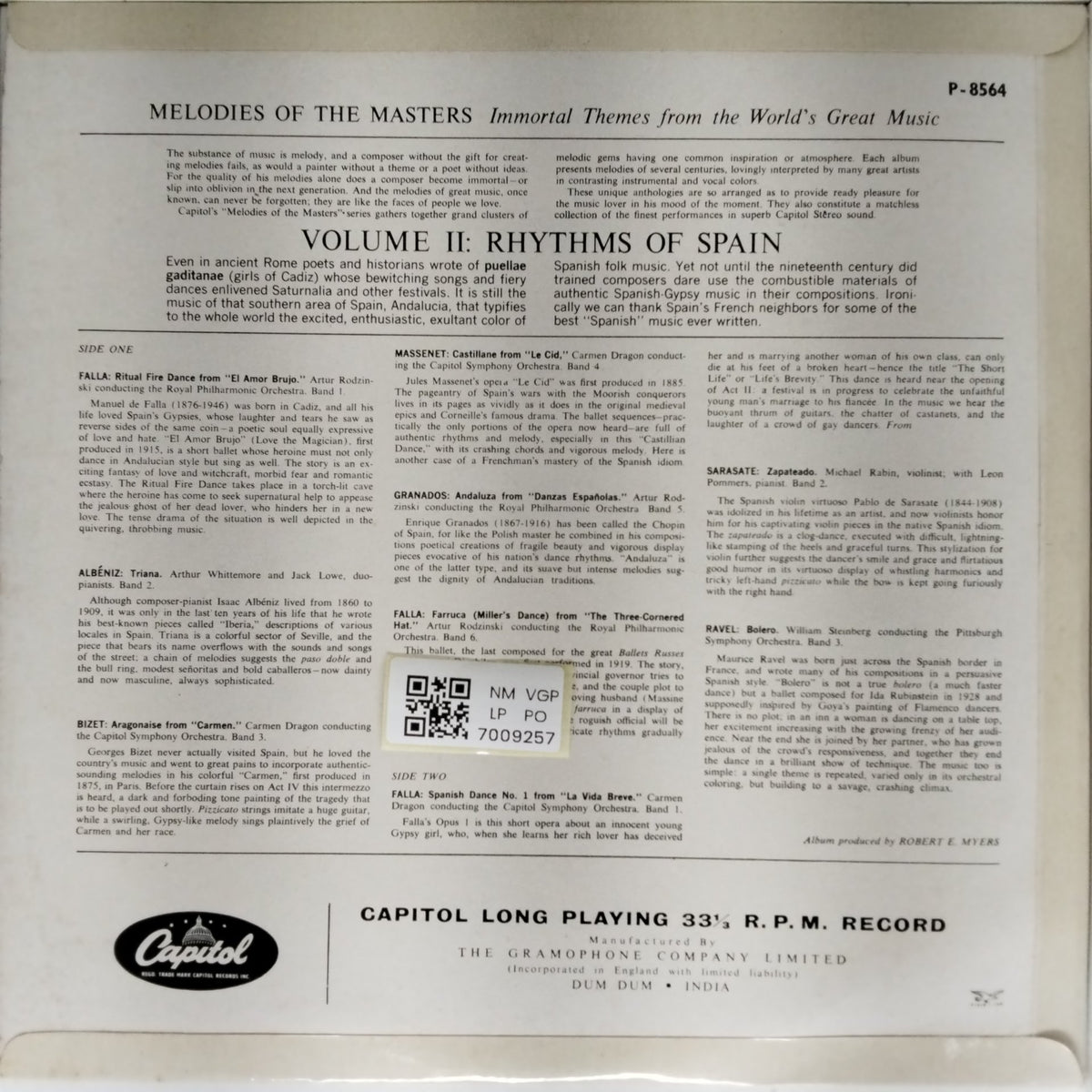 Various - Rhythms of Spain (Vinyl)
