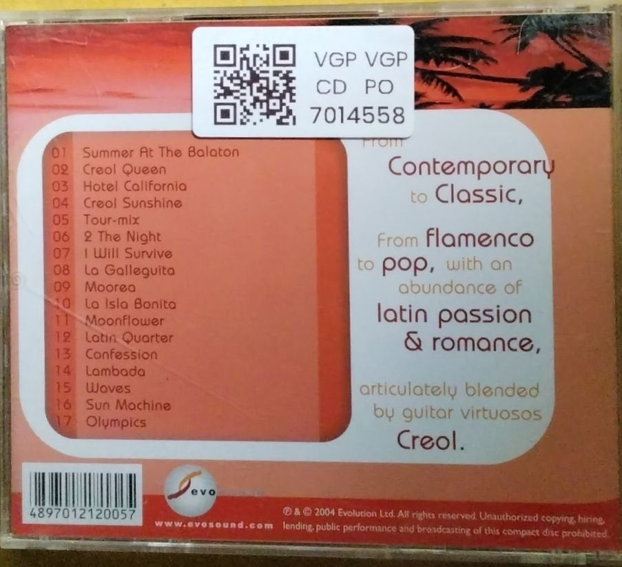 Creol - Latin Guitar (CD)