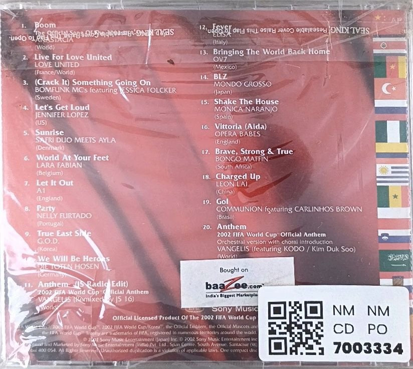 Various - The Official Album of the 2002 FIFA World Cup (CD)