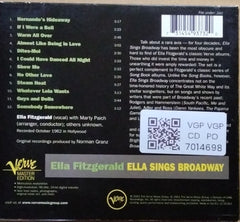 Ella Fitzgerald - Ella Sings Broadway (CD)