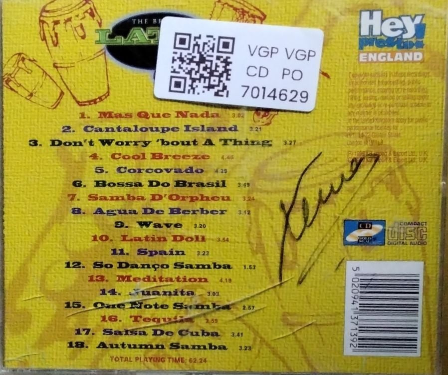 Various - The Best of Latin Jazz (CD)