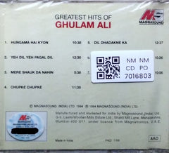 Ghulam Ali - Greatest Hits of Ghulam Ali (CD)