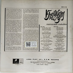 Khayyam - Memorable Melodies (Vinyl)