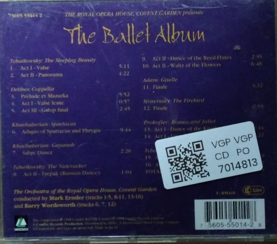 The Orchestra of the Royal Opera House, Covent Garden - The Ballet Album (CD)