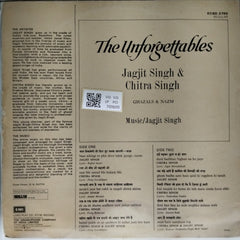 Jagjit Singh, Chitra Singh - The Unforgettables (Vinyl)