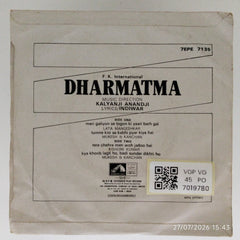 Kalyanji Anandji - Dharmatma (45-RPM)