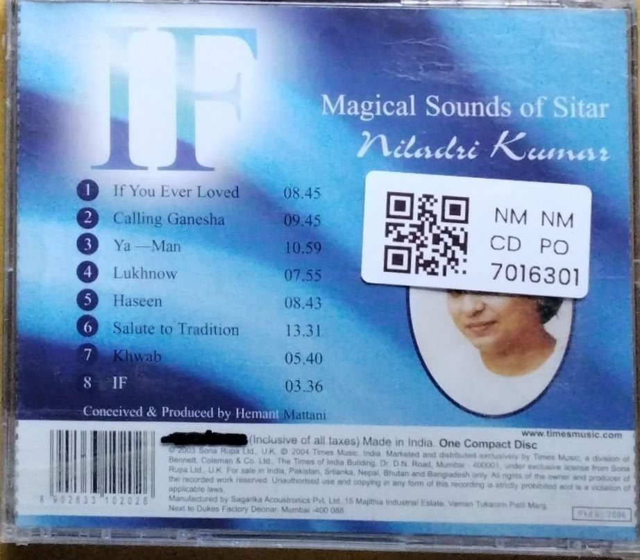 Niladri Kumar - IF (CD)