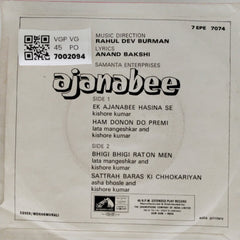 Rahul Dev Burman - Ajanabee (45-RPM)