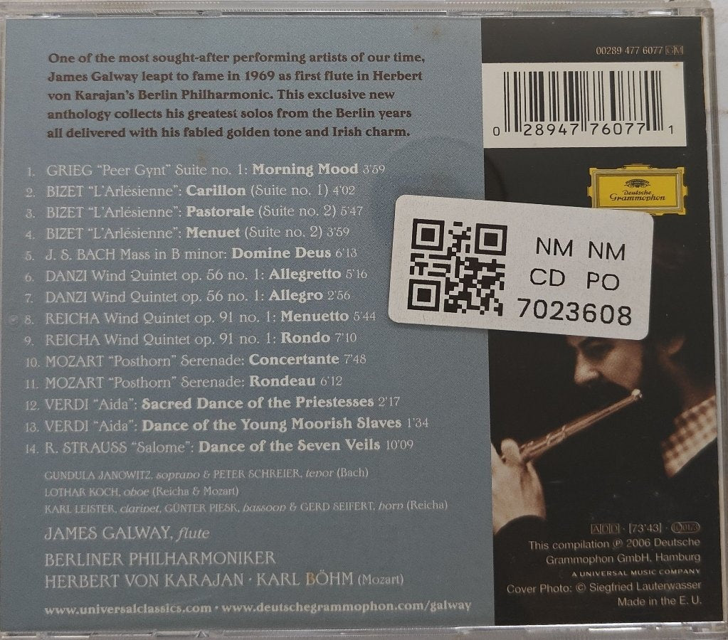 James Galway, Berliner Philharmoniker - Ich war ein Berliner (CD)